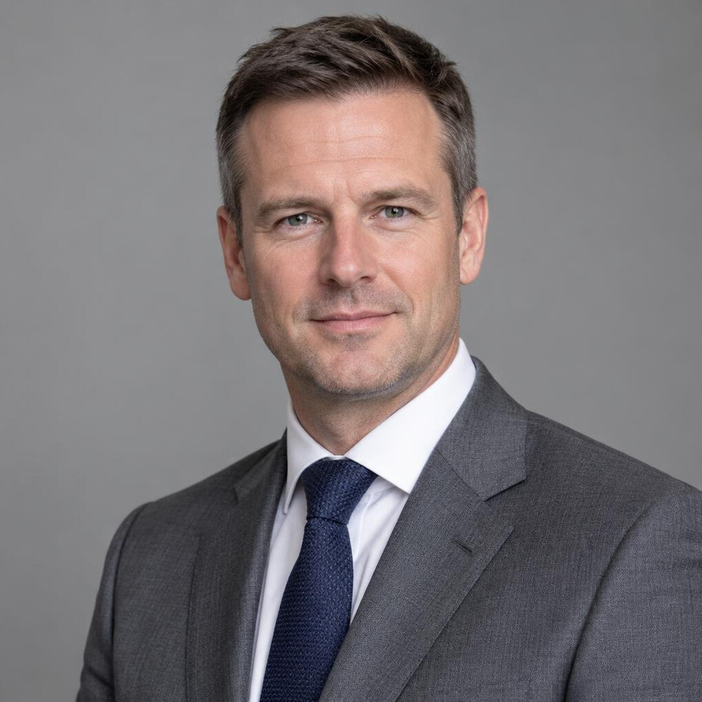 Portrait of a businessman in a suit